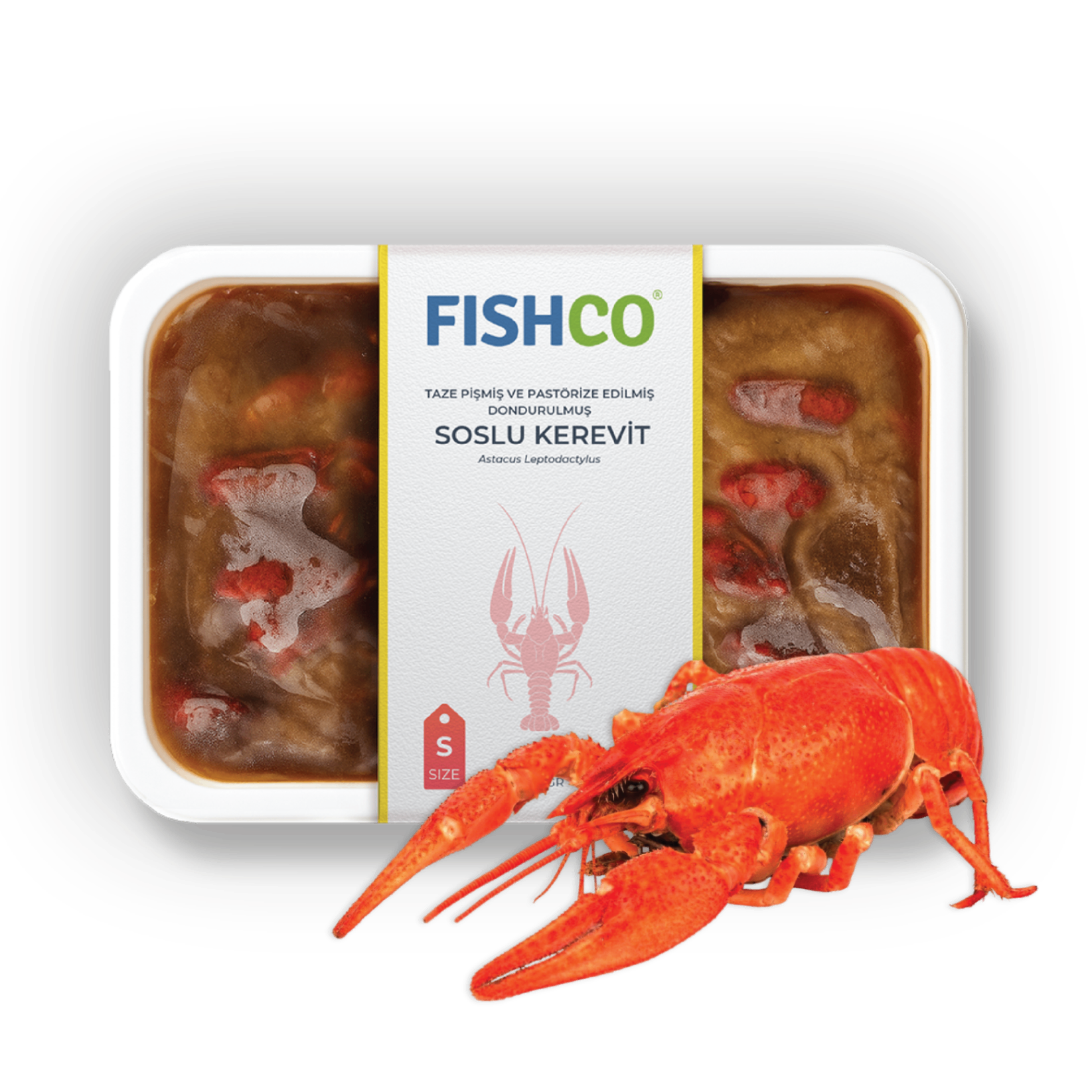 FISHCO HORECA whole crayfish tray, small.