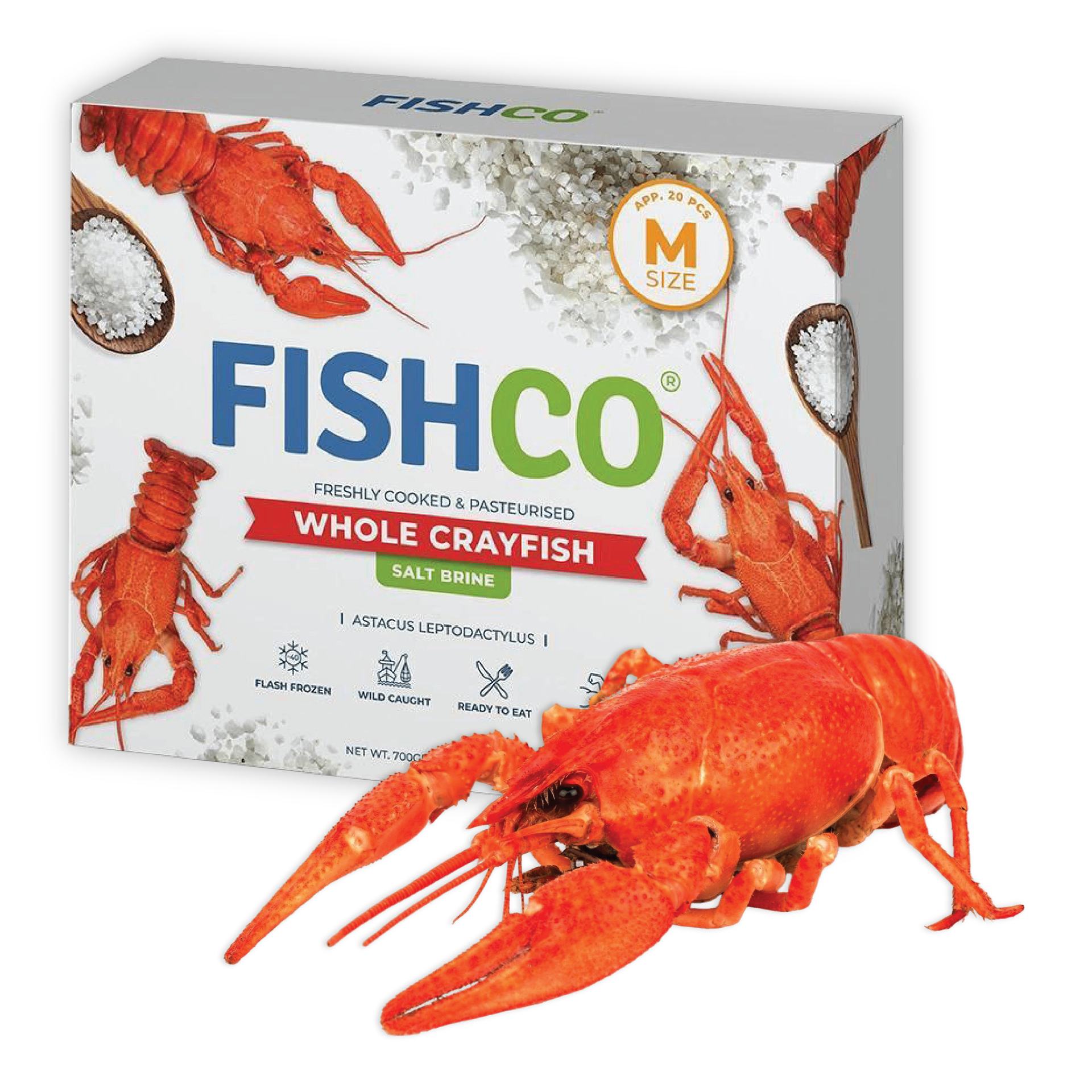 Crayfish — premium FISHCO seafood category